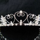 Bride Hair accessories ;Elegance Bridal Tiara;Sweetheart Silver Rhinestone Wedding Headband#369