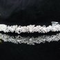 Bride Hair accessories ;Elegance Bridal Tiara;Silver Rhinestone Butterfly Wedding Headband#696s