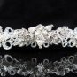 Bride Hair accessories ;Elegance Bridal Tiara;Silver Rhinestone Butterfly Wedding Headband#696s