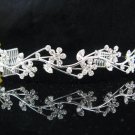 Bride Hair accessories ;Elegance Bridal Tiara;Fancy Silver Rhinestone Floral Wedding Headband#5305s