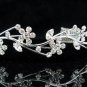 Bride Hair accessories ;Elegance Bridal Tiara;Fancy Silver Rhinestone Floral Wedding Headband#5305s