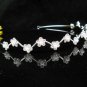 Bride Hair accessories ;Elegance Bridal Tiara;Fancy Silver Rhinestone Floral Wedding Headband#6959