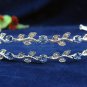 Silver Rhinestone Twin Vine Alloy Wedding Headband;Bride Hair accessories;Fancy Bridal Tiara#534bl