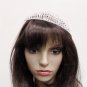 Floral Silver Rhinestone Wedding Headband;Bride Hair accessories;Fancy Crystal Bridal Tiara#202