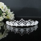 Rhinestone Wedding Tiara;Bride Hair accessories;Fancy Silver Crystal Bridal Tiara#1880