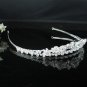 Fancy Silver Crystal Bridal Tiara;Rhinestone Wedding Tiara;Bride Hair accessories#2169