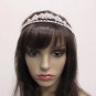 Fancy Silver Crystal Bridal Tiara;Rhinestone Wedding Tiara;Bride Hair accessories#2169