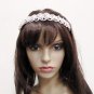 Fancy Silver Crystal Bridal Tiara;Rhinestone Wedding Tiara;Bride Hair accessories#2673