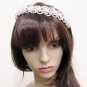 Fancy Silver Crystal Bridal Tiara;Rhinestone Wedding Tiara;Bride Hair accessories#2673