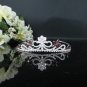 Fancy Silver Crystal Bridal Tiara;Rhinestone Wedding Tiara;Bride Hair accessories#1151pu