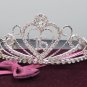 15 or 16 Birthday Tiara;Silver Sweetheart Crystal Occasion Tiara;Fashion Hair accessories#6845