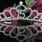 Silver Crystal Occasion Tiara;cute 15 Birthday Tiara;Fancy Fashion Hair accessories#1045