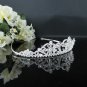 Gorgeous Bridesmaid Tiara;Crystal Silver Bride headpiece ;Fancy Fashion Hair accessories #9314