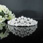 Floral Bridesmaid Tiara;Crystal Alloy Silver Bride Regal ;Fancy Fashion Hair accessories #564S