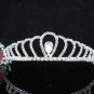 Crystal Silver Bride Headpiece ;Bridesmaid Tiara;Bridal Veil ;Fancy Fashion Hair accessories #SJ50