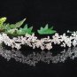 Bridal Veil ;Crystal Silver Bride Headband ;Bridesmaid Tiara;Fancy Fashion Hair accessories #1781
