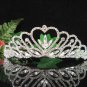 Bridal Veil ;Crystal Silver Bride Headband ;Bridesmaid Tiara;Fancy Fashion Hair accessories #1808