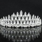 Bridal Veil ;Crystal Silver Bride Headpiece;Bridesmaid Tiara;Opera Hair accessories #2041