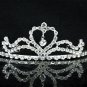 Opera Hair accessories ;Bridal Veil ;Crystal Silver Bride Headpiece;Bridesmaid Tiara#9015