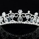 Opera Hair accessories ;Bridal Veil ;Crystal Silver Bride Headpiece;Bridesmaid Tiara#9034