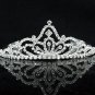 Opera Hair accessories ;Bridal Veil ;Crystal Silver Bride Headpiece;Bridesmaid Tiara#9193