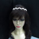 Opera Hair accessories ;Bridal Veil ;Crystal Silver Bride Headpiece;Bridesmaid Tiara#9402
