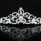 Opera Hair accessories ;Bridal Veil ;Crystal Silver Bride Headpiece;Bridesmaid Tiara#1042