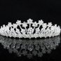 Opera Hair accessories ;Bridal Veil ;Crystal Silver Bride Headpiece;Bridesmaid Tiara#1703