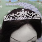Opera Hair accessories ;Bridal Veil ;Crystal Silver Bride Headpiece;Bridesmaid Tiara#3050