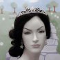 Opera Hair accessories ;Bridal Veil ;Crystal Silver Bride Headpiece;Bridesmaid Tiara#3050