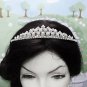 Opera Hair accessories ;Bridal Veil ;Crystal Silver Bride Headpiece;Bridesmaid Tiara#7274
