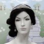 Opera Hair accessories ;Bridal Veil ;Crystal Silver Bride Headpiece;Bridesmaid Tiara#7274