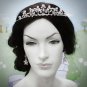 Opera Hair accessories ;Bridal Veil ;Crystal Silver Bride Headpiece;Bridesmaid Tiara#395