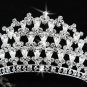 Bridesmaid Tiara ; Bridal Veil ;Opera Hair accessories ;Silver Bride Headpiece#760s