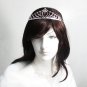 Bridesmaid Tiara ; Bridal Veil ;Opera Hair accessories ;Silver Bride Headpiece#960s