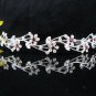 Bridesmaid Tiara ; Bridal Veil ;Opera Hair accessories ;Silver Vine Bride Headpiece#5305r
