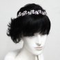 Bridesmaid Tiara ; Bridal Veil ;Opera Hair accessories ;Silver Vine Bride Headpiece#5305r
