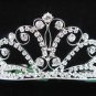 Opera Hair accessories ;Bridesmaid Tiara;Bridal Veil ;Silver Floral Bride Headpiece#8737