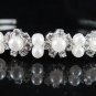 Bridal Veil ;Opera Hair accessories ;Bridesmaid Tiara;Fancy Silver Daisy Bride Headpiece#5493