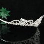 Bridal Veil ;Opera Hair accessories ;Bridesmaid Tiara;elegance Silver Bride Headpiece#257