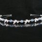 Bridal Veil ;Opera Hair accessories ;Bridesmaid Tiara;Fancy Floral Silver Vine Bride Headband#535b