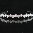 Bridal Veil ;Opera Hair accessories ;Bridesmaid Tiara;Teen girl headband;Silver Bride Headband#416