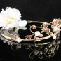 Golden Headpiece; Bridal Veil ;Opera accessories ;Bridesmaid Tiara;Teen girl Sweetheart Tiara #1395g