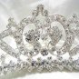 Opera accessories ;Bridal Veil ;Wedding Headpiece;Silver Bridesmaid Comb;Teen girl Tiara #4705s