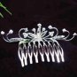 Opera accessories ;Bridal Veil ;Wedding Headpiece;Silver Bridesmaid Comb;Teen girl Tiara #4987
