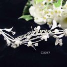 Opera accessories ;Bridal Veil ;Wedding Headpiece;Silver Bridesmaid Comb;Teen girl Tiara #5387