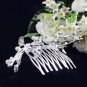 Opera accessories ;Bridal Veil ;Wedding Headpiece;Silver Bridesmaid Comb;Teen girl Tiara #5387