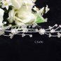 Opera accessories ;Bridal Veil ;Wedding Headpiece;Silver Bridesmaid Comb;Teen girl Tiara #5470