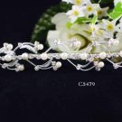 Opera accessories ;Bridal Veil ;Wedding Headpiece;Silver Bridesmaid Comb;Teen girl Tiara #5479