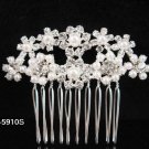 Bridesmaid Hair accessories ;Opera Tiara;Bridal Comb; Silver Teen Girl Comb ;Bride Tiara#5910s